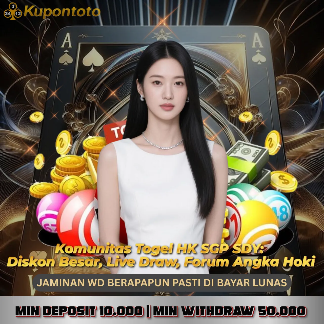 KUPONTOTO 🎿 Komunitas Togel HK SGP SDY: Diskon Besar, Live Draw, Forum Angka Hoki